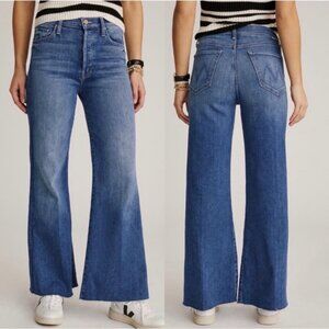 Mother The Tomcat Roller Fray Jeans in A Groovy Kind Of Love Size 27